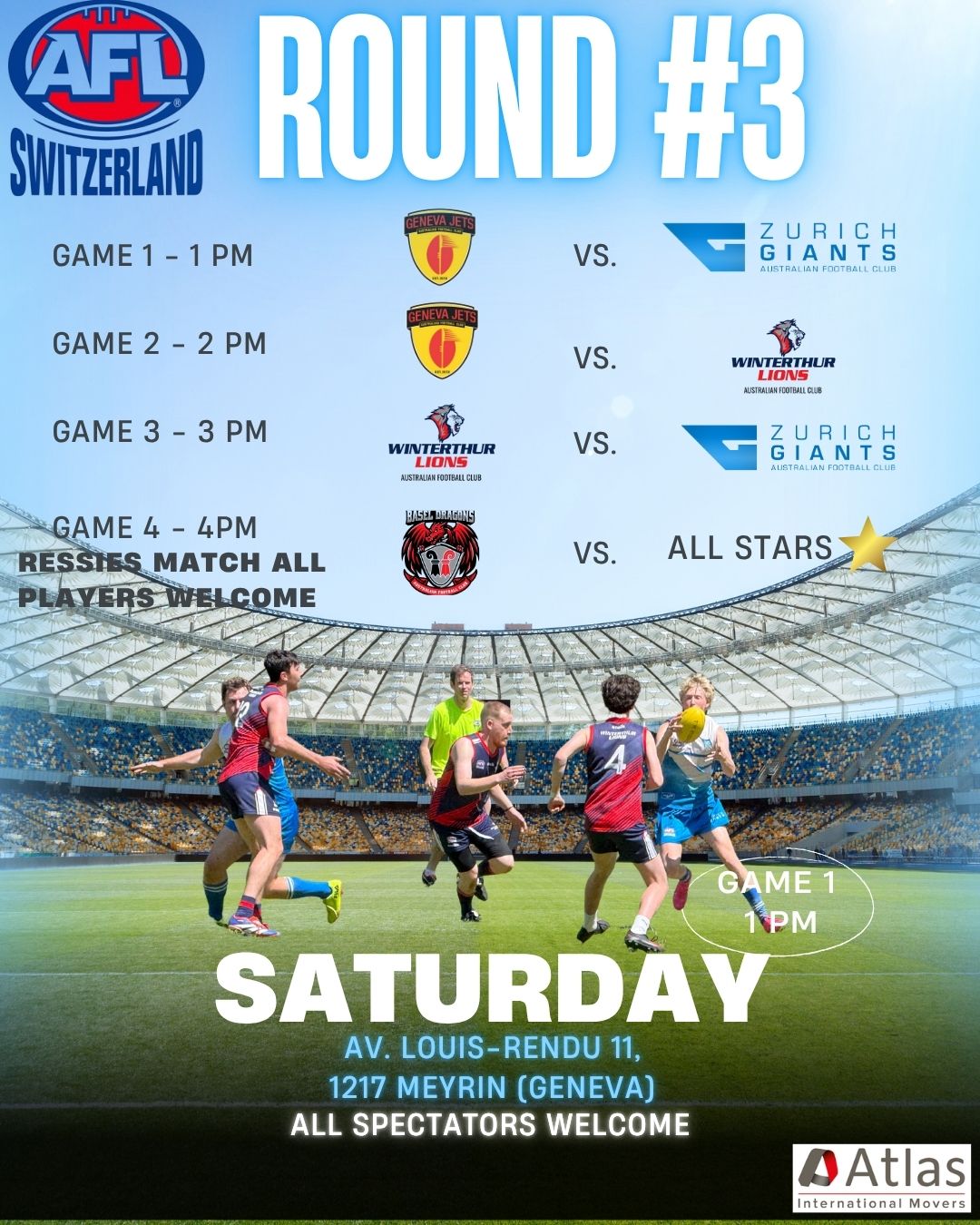Season 2025, Round 3 Preview