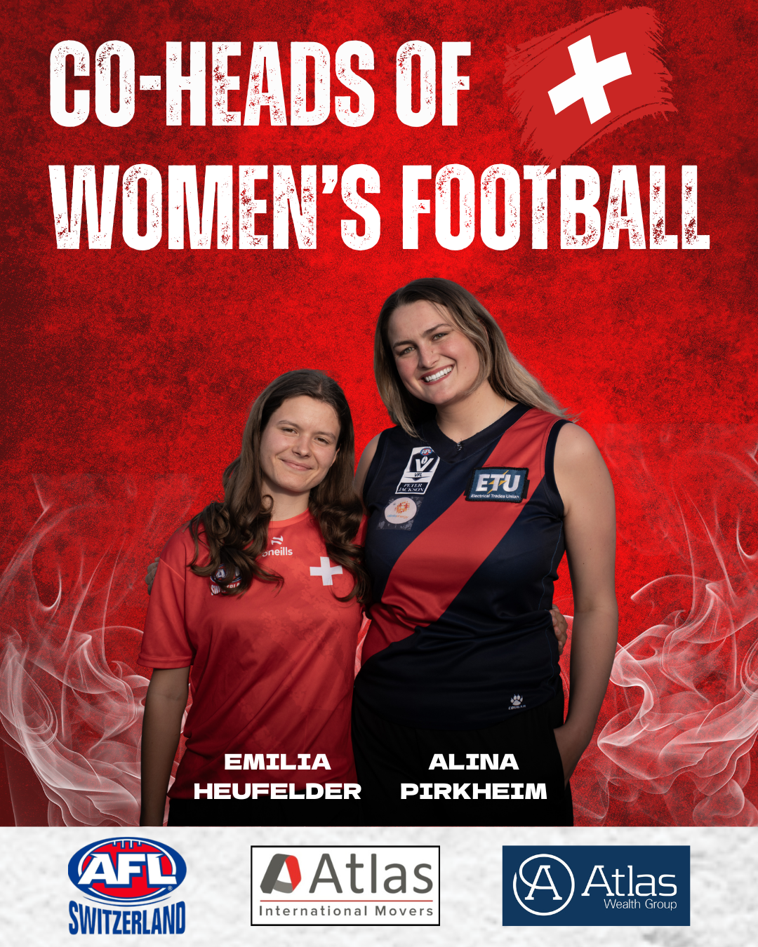 🇨🇭🇦🇺🏉 Co-Heads of Women‘s Football🏉🇦🇺🇨🇭