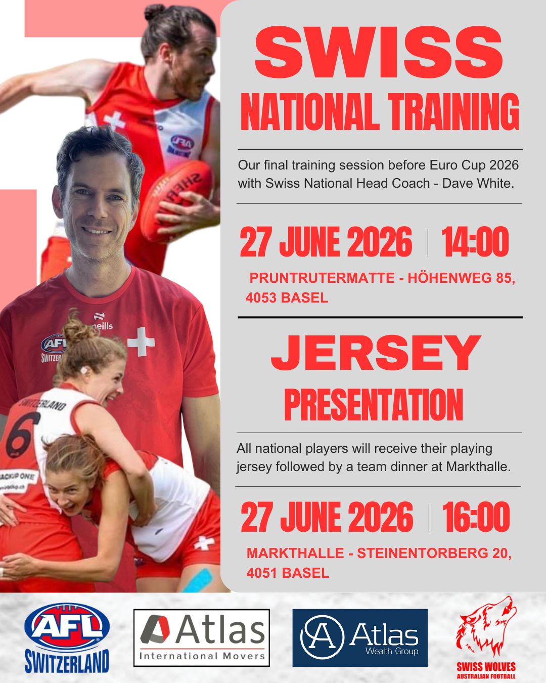 🇨🇭🇦🇺🏉 Final Swiss National Training Session 🏉🇦🇺🇨🇭