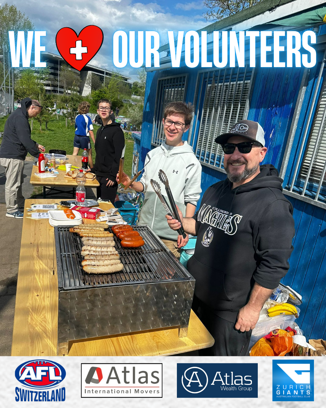 🇨🇭🇦🇺🏉 We Love our Wonderful Volunteers🏉🇦🇺🇨🇭