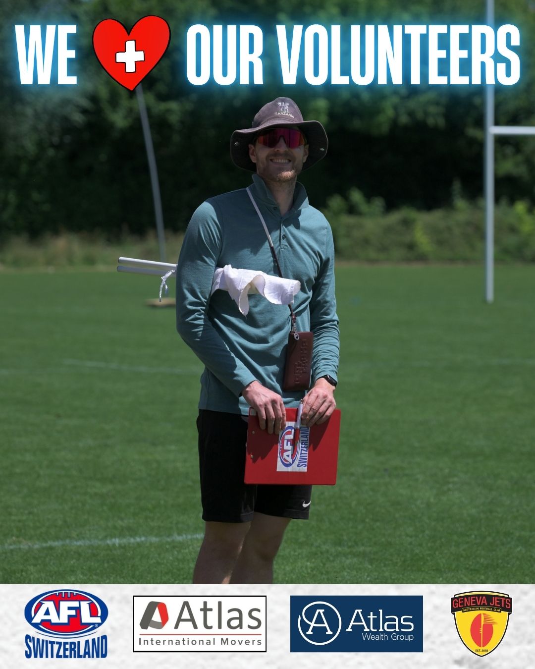 🇨🇭🇦🇺🏉We Love our Volunteers🏉🇦🇺🇨🇭