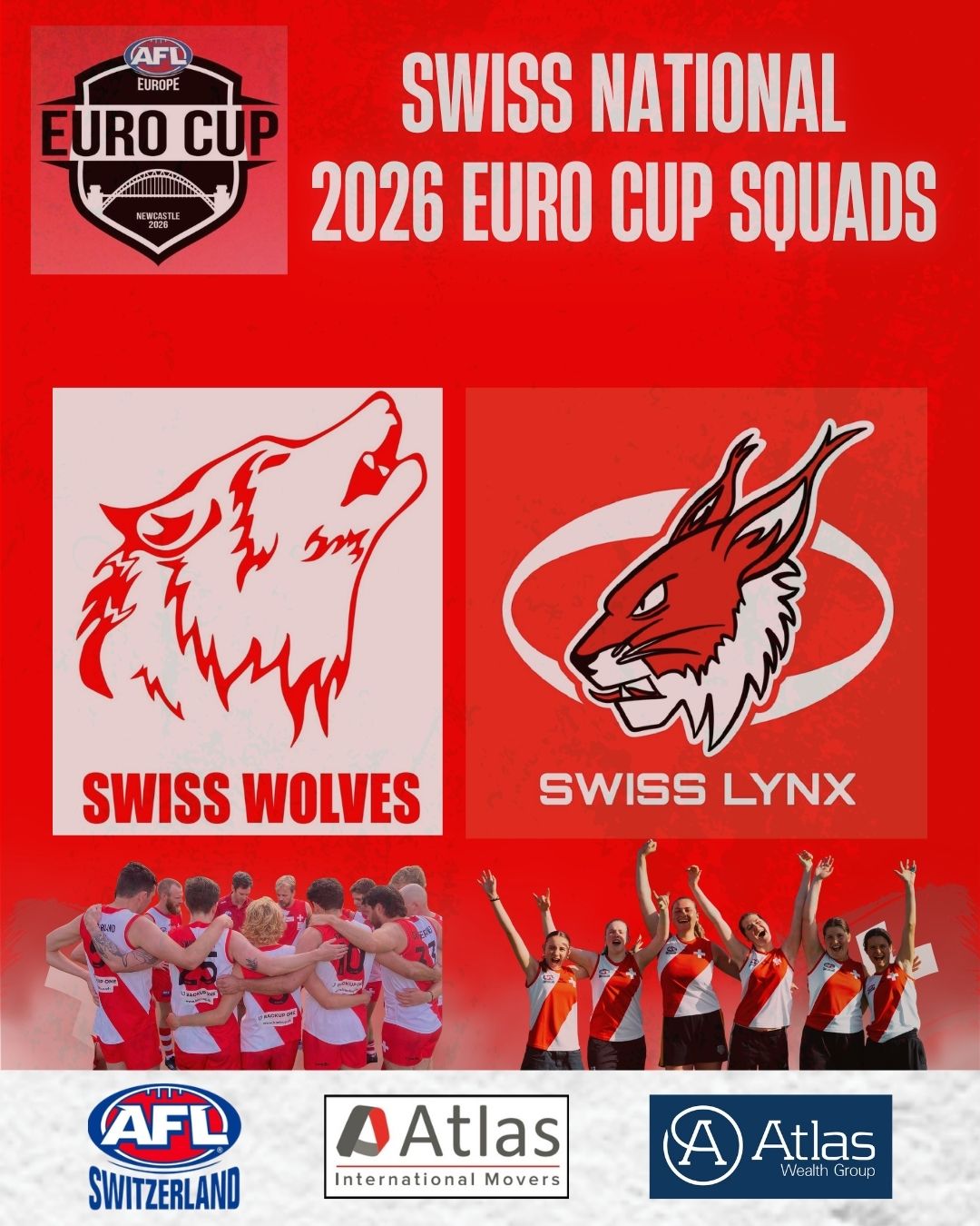 🇨🇭🇦🇺🏉Swiss National 2026 Euro Cup Squads🏉🇦🇺🇨🇭
