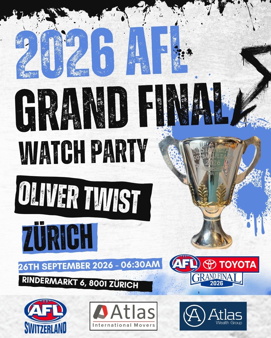 🇨🇭🏉AFL Grand Final Watch Party🏉🇦🇺