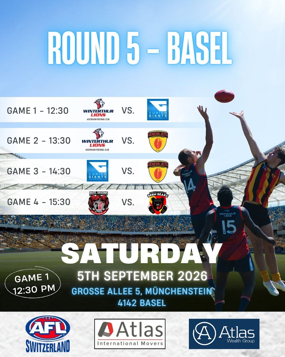 🇨🇭🏉Round 5 Basel🏉🇦🇺